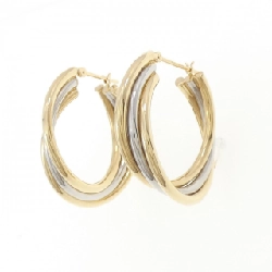 K18YG/PT900 Bông tai - Hàng hiệu Authentic 869555