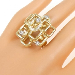 Nhẫn kim cương 18KYG 669622