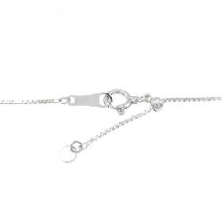 Dây chuyền aquamarine PT900/PT850 0.43CT - Hàng hiệu Authentic 855611