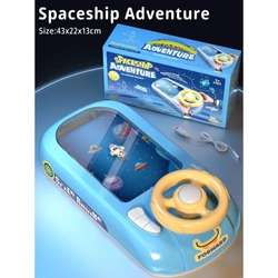 Đồ Chơi Vô Lăng Cho Bé Tập Lái Xe Ô Tô 661-8 Có Nhạc Car Speed Racing Adventure