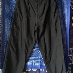 Quần kaki ống rộng