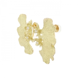 Bông tai kim cương Ikeda Keiko 0.08CT - Hàng hiệu Authentic 844612