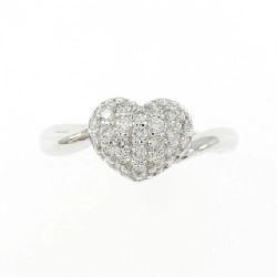 Nhẫn kim cương hình trái tim K18WG 0.21CT 667225