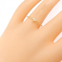 Nhẫn kim cương hình trái tim K18YG 0.05CT - Hàng hiệu chính hãng 851707