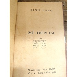 MÊ HỒN CA- ĐINH HÙNG ( SÁCH LÀM LẠI BÌA CỨNG )