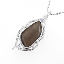 K18WG Boulder Opal Necklace 11.58CT - Hàng hiệu Authentic 856975