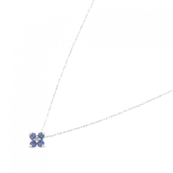 K10WG Hoa Sapphire Dây Chuyền 0.14CT - Hàng hiệu Chính hãng 857714