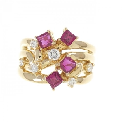 Nhẫn Ruby Tasaki 0.82CT - Hàng hiệu Chính hãng 836095