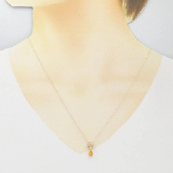 K18YG Dây chuyền Sapphire 0.50CT - Hàng hiệu Chính hãng 860712