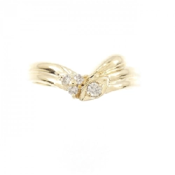 Nhẫn kim cương K18YG 0.06CT 672590