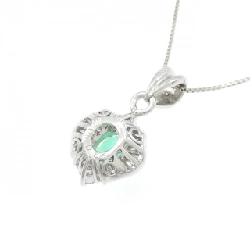 Dây chuyền ngọc lục bảo PT900/PT850 0.54CT - Hàng hiệu Authentic 857039