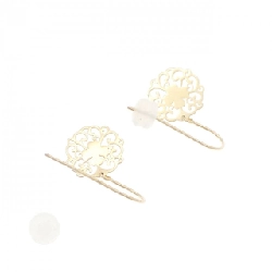 K18YG Bông tai - Hàng hiệu Authentic 870293