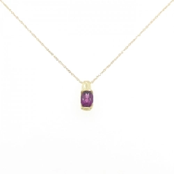 K18YG Garnet Necklace - Hàng hiệu Authentic