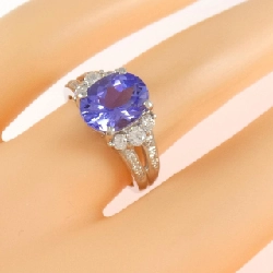 Nhẫn Tanzanite PT900 2.46CT - Hàng hiệu Authentic 855056
