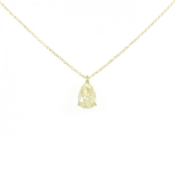 Dây chuyền kim cương K18YG 1.013CT LY I1 hình giọt nước - Hàng hiệu Chính hãng