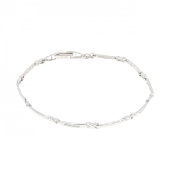 K18WG Vòng tay kim cương 0.12CT - Hàng hiệu Chính hãng 871028