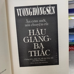 ĂN CƠM MỚI NÓI CHUYỆN CŨ: HẬU GIANG - BA THẮC (VƯƠNG HỒNG SỂN) 540919