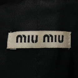 【Mã giảm giá】Áo khoác da MIU MIU 642680