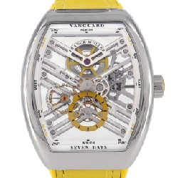 Đồng hồ Frank Muller Vanguard 7 Days Power Reserve Skeleton V45S6SQTACJA SS Cơ - Hàng hiệu Chính hãng