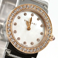 Bulgari Bulgari Bulgari PG kết hợp/D･12P BBLP26SG/102477 SSxPG Quartz - Hàng hiệu Chính hãng 875954