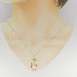 K18YG Vòng cổ ngọc trai Akoya 7mm - Hàng hiệu Chính hãng 861137