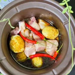 Nồi kho hầm chuyên dụng UNIE USC208 dung tích 2L, lòng nồi gốm Ceramic, hẹn giờ 24 tiếng 799321