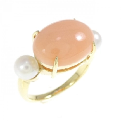 Nhẫn san hô K18YG