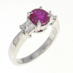 Nhẫn Ruby PT900 1.05CT