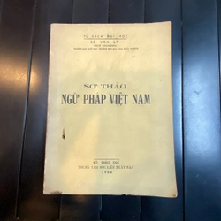 Sơ thảo: NGỮ PHÁP VIỆT NAM