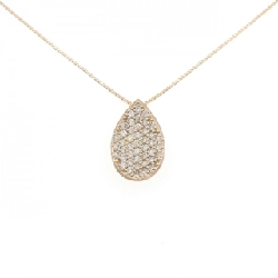 K18PG Dây chuyền kim cương 0.50CT - Hàng hiệu Chính hãng