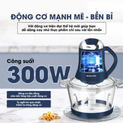 🌟 Máy xay thịt Kalite – Chế độ xay đa dạng: thịt, cá, rau củ, hạt… 708708
