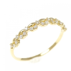 Nhẫn kim cương K18YG 0.11CT - Hàng hiệu Authentic