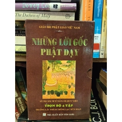 Những lời gốc Phật dạy (Trọn bộ 4 tập) - Trưởng lão Thích Thông Lạc