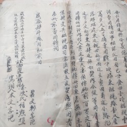 Giấy tờ nhà đất Hán Nôm thời Tự Đức và Thành Thái 72879