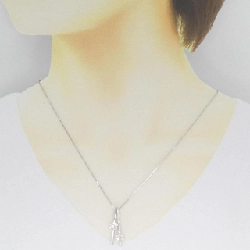 K18WG Hoa Hồng Kim Cương Dây Chuyền 0.70CT - Hàng hiệu Chính hãng 863207