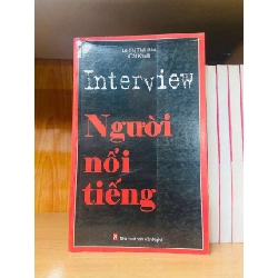 (TẶNG BOOKMARK) Interview người nổi tiếng - Lê Thị Thái Hòa VĂN HỌC RBK0810