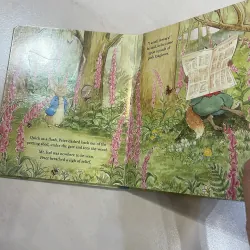 NGOẠI VĂN sách tiếng anh trẻ em PETER RABBIT - a peep-inside Tale - truyện kinh điển hay 1027884