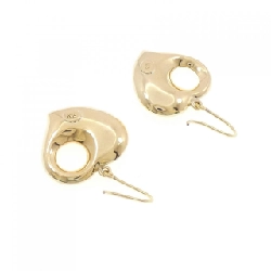 K18YG Bông tai hình trái tim - Hàng hiệu Chính hãng 874419