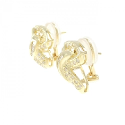 K18YG Bông tai/Khuyên tai kim cương 0.66CT - Hàng hiệu Chính hãng 871877