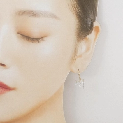 K18YG Bông tai kim cương 1.01CT - Hàng hiệu Chính hãng 869590