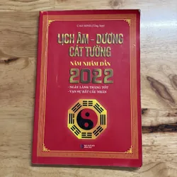 [Sách Free Khi Có Đơn] - II Lịch Âm • Dương Cát Tường _ Năm Nhâm Dần 2022 - Cao Minh 686653
