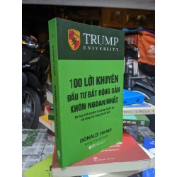 100 lời khuyên đầu tư bất động sản khôn ngoan nhất - Trump