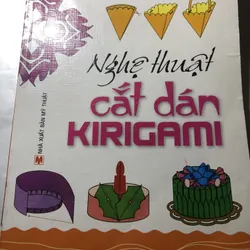 Sách “Nghệ thuật cắt dán Kirigami” và tặng kèm hộp bút cho bé 720641