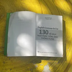 ENGLISH GRAMMAR IN USE - 130 ĐỀ MỤC NGỮ PHÁP TIẾNG ANH THÔNG DỤNG 695056