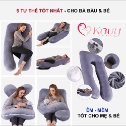 Gối chữ U cao cấp cho bà bầu 13706