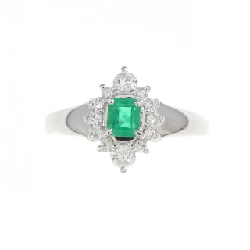 Nhẫn Emerald PT900 0.21CT 671284