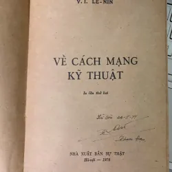 VỀ CÁCH MẠNG KỸ THUẬT - V.I.LÊ NIN 559745