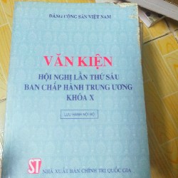  văn kiện Hội nghị lần thứ sáu Ban Chấp hành Trung ương Đảng khóa X 5981