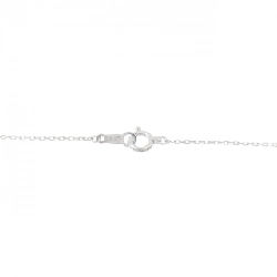 K18WG Solitaire Dây chuyền kim cương 0.05CT - Hàng hiệu Chính hãng 857669