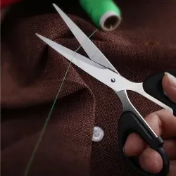 Kéo Cắt Văn Phòng Lưỡi Thép Không Gỉ 13.5 Cm - Kéo Cắt Giấy Thủ Công Hàng Cao Cấp 528399